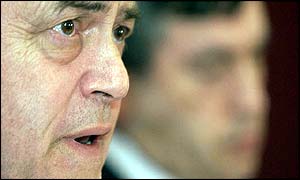 John Prescott and Gordon Brown