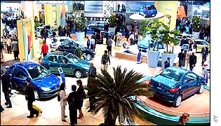 Press day at the motor show