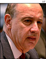 Argentine Economy Minister Roberto Lavagna