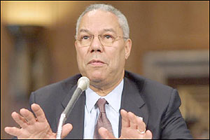 US Secretary of State Colin Powell