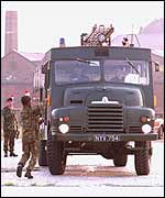 Troops are being trained to use Green Goddesses