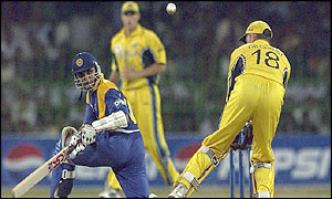 Marvan Atapattu sweeps