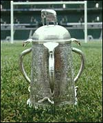 An SRU official said it looked like a plate after Jeffrey and Richards had finished with it in 1989