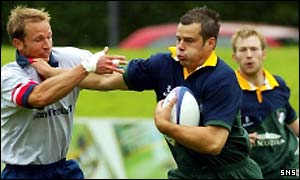 Kevin Utterson (right) ran the show for Borders