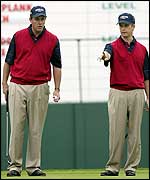 Phil Mickelson and David Toms 