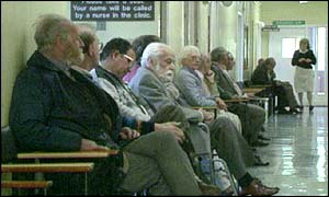 Patients waiting