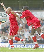 Massimo Maccarone and Joseph-Desire Job