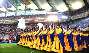 World Cup 2002 opening ceremony