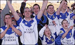 Ballinderry celebrated more success when they beat Loup