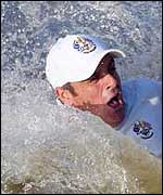 Paul McGinley sunk the winning putt at the Ryder Cup