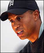 Tiger Woods was below par at the Ryder Cup