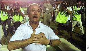 Scolari was under extreme pressure to win Brazil's fifth title