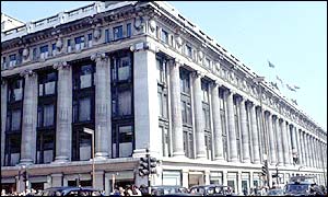 Selfridges in London 