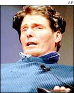 Actor Christopher Reeve