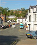 Llangollen town centre