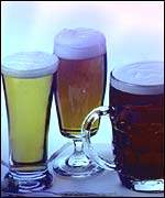 Beer glasses