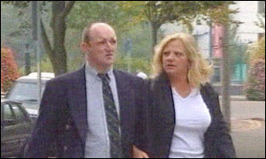 Adrian Walker arrives at Cardiff Crown Court 