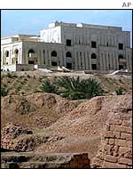 One of Saddam Hussein's presidential palaces