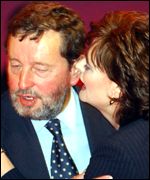 David Blunkett and Cherie Blair