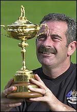 Victorious Ryder Cup captain Sam Torrance