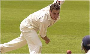 England and Glamorgan pace bowler Simon Jones