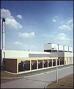 Urenco's Capenhurst plant in the UK (Picture courtesy of BNFL)
