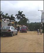 Boror� Island street