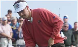 Padraig Harrington at the Ryder Cup