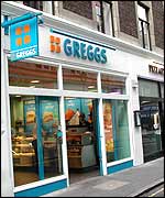 Greggs shop front