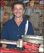 Brasil Fernandes, shopkeeper