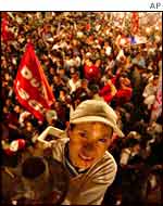 Party rally in Sao Paulo