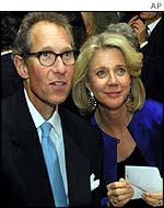 Bruce Paltrow and Blythe Danner