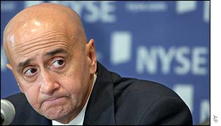 Richard Grasso, chief executive, New York Stock Exchange