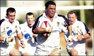 Scott Gibbs leads the Swansea charge