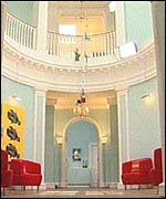 Interior of the BBC's Fame Academy