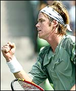 Magnus Norman out-played his fellow Swede Magnus Larsson