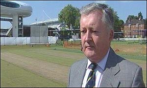 David Morgan at Lord's