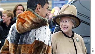 Queen and Paul Okalik