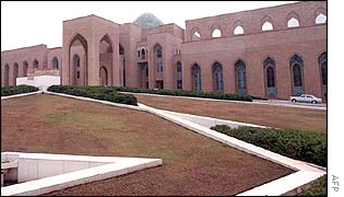Saddam Hussein's Sujud presidential palace in Baghdad
