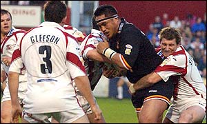 An awesome first half display sees Bradford take a 24-4 lead in the first -half