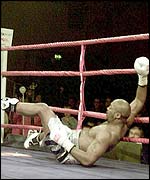 Wade Lewis never looked likely to stop Harrison