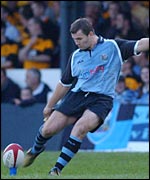 Iestyn Harris kicked five penalties for Cardiff