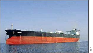 File photo of the French oil tanker Limburg