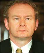Sinn Fein's Martin McGuinness
