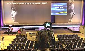 The Tory conference set