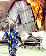 Results of an attack by Ivorians