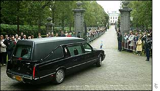 The hearse