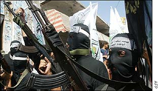 Members of al-Aqsa at funeral