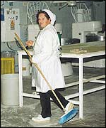 Worker at the bakery taken over by its staff