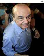 Government-backed candidate Jose Serra 